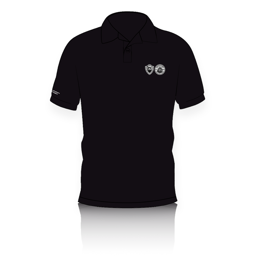 เสื้อโปโล TCC สีดำ